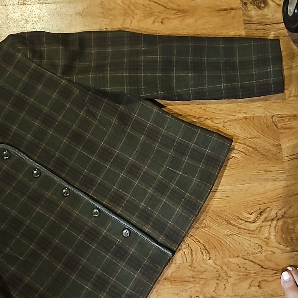 Pendleton Petite Plaid Jacket Size 16 - image 4